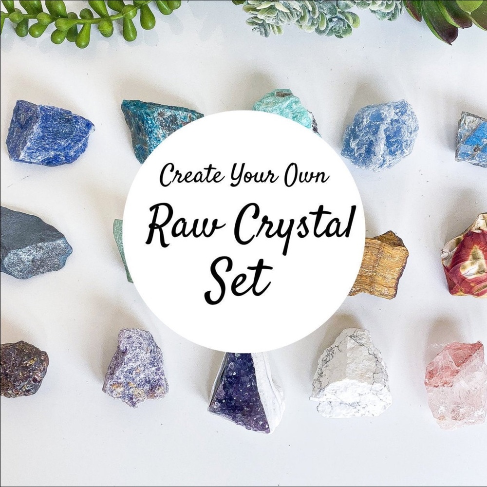✨6 for $37✨ Create Your Own: Raw Crystal Set